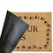 First Concept First Concept 18 in. W X 30 in. L Black/Brown Wipe Your Paws Coir Door Mat FC-72025 - alternate 6